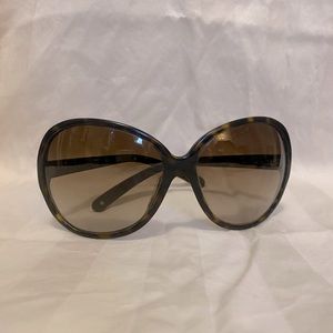 Prada Tortoise Shell Sunglasses SPR 19I